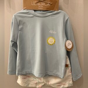 Kids Blue Long Sleeve Shirt